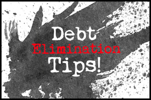 Debt Elimination Tips Series: Get a Debt Reduction Plan