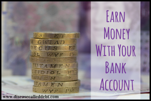 Earn money with your bank account