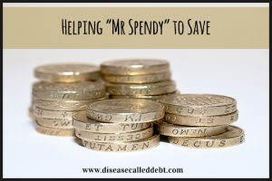 Can't Save Money - Helping Mr Spendy to Save - Disease Called Debt